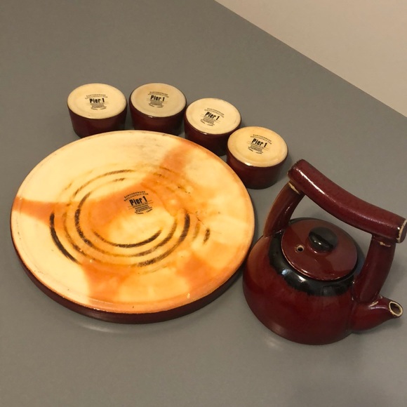 Pier 1 Shanghai Tea Set (7 pieces) - Picture 3 of 3